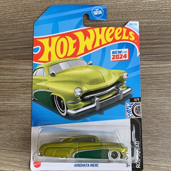 Hot Wheels Hirohata Merc Rod Squad Hotwheels Car Mainline 2024 Casting New - Picture 7 of 7